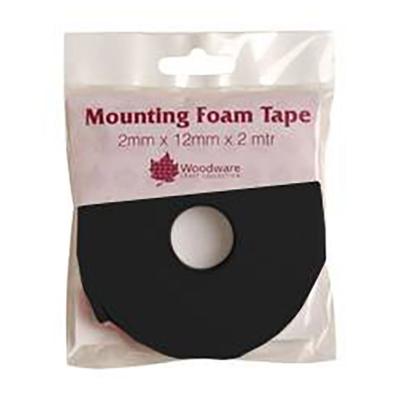 Creative Expressions Woodware Craft Collection - Mounting Foam Tape Black